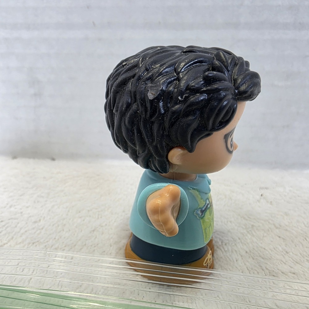 Fisher Price Little People‎ Black Hair Pet Shop Boy Dad Koby Apron Glasses - Picture 5 of 6